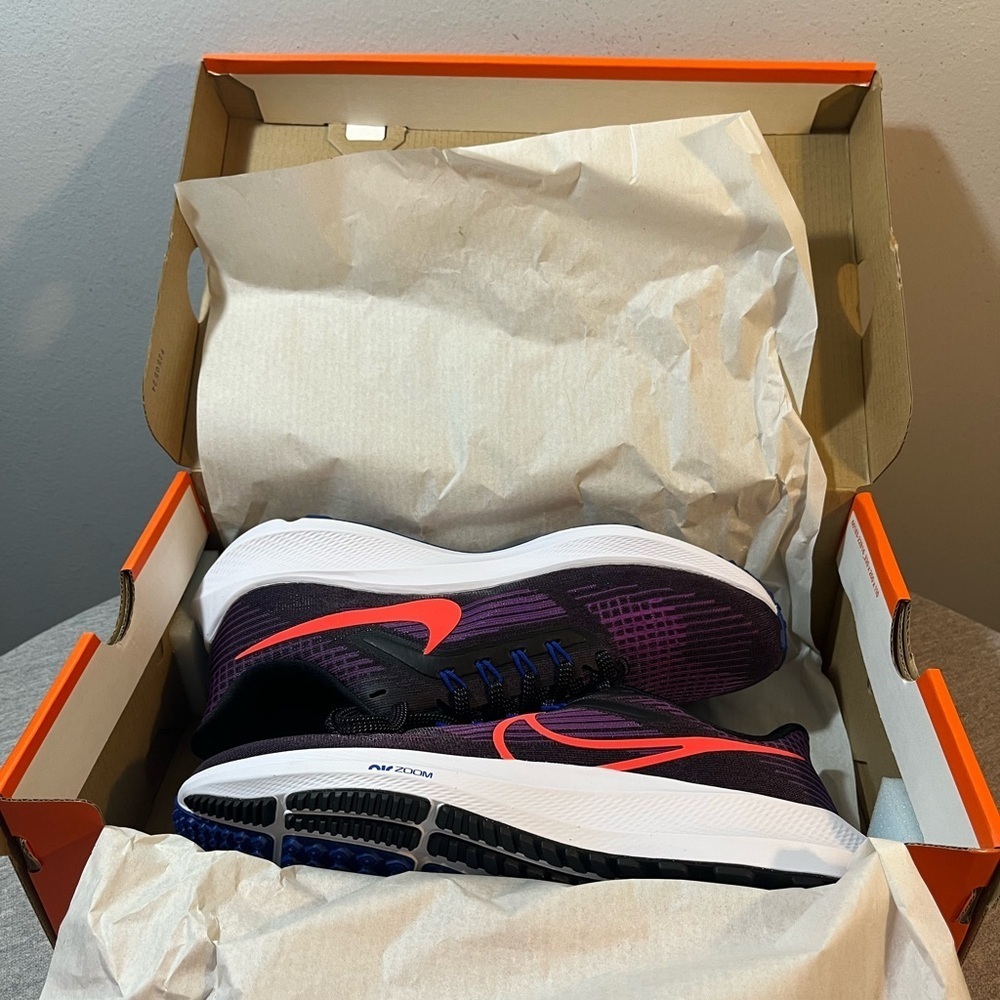 Nike Air Zoom Pegasus 39 Purple Fuchsia Running Women's Shoe Size 7.5 DH4072-502 - Picture 12 of 12